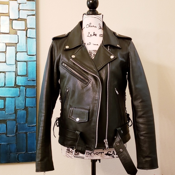 Wilsons Leather Jackets & Blazers - Women's black leather jacket- Wilson's leather